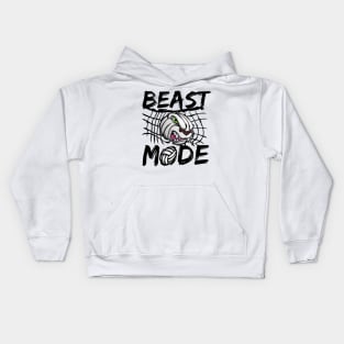 Volleyball BEAST MODE Kids Hoodie